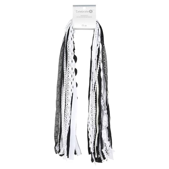 Black & White Trim Bundle by Celebrate It®, 25ct.